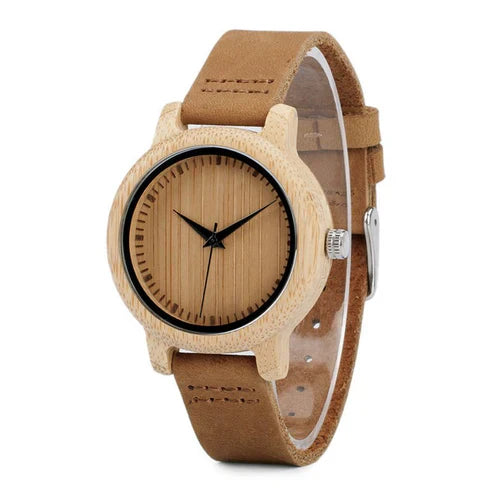 “GA Series Premium Casual Wooden Watch – Stylish & Unique Gift for Lovers”